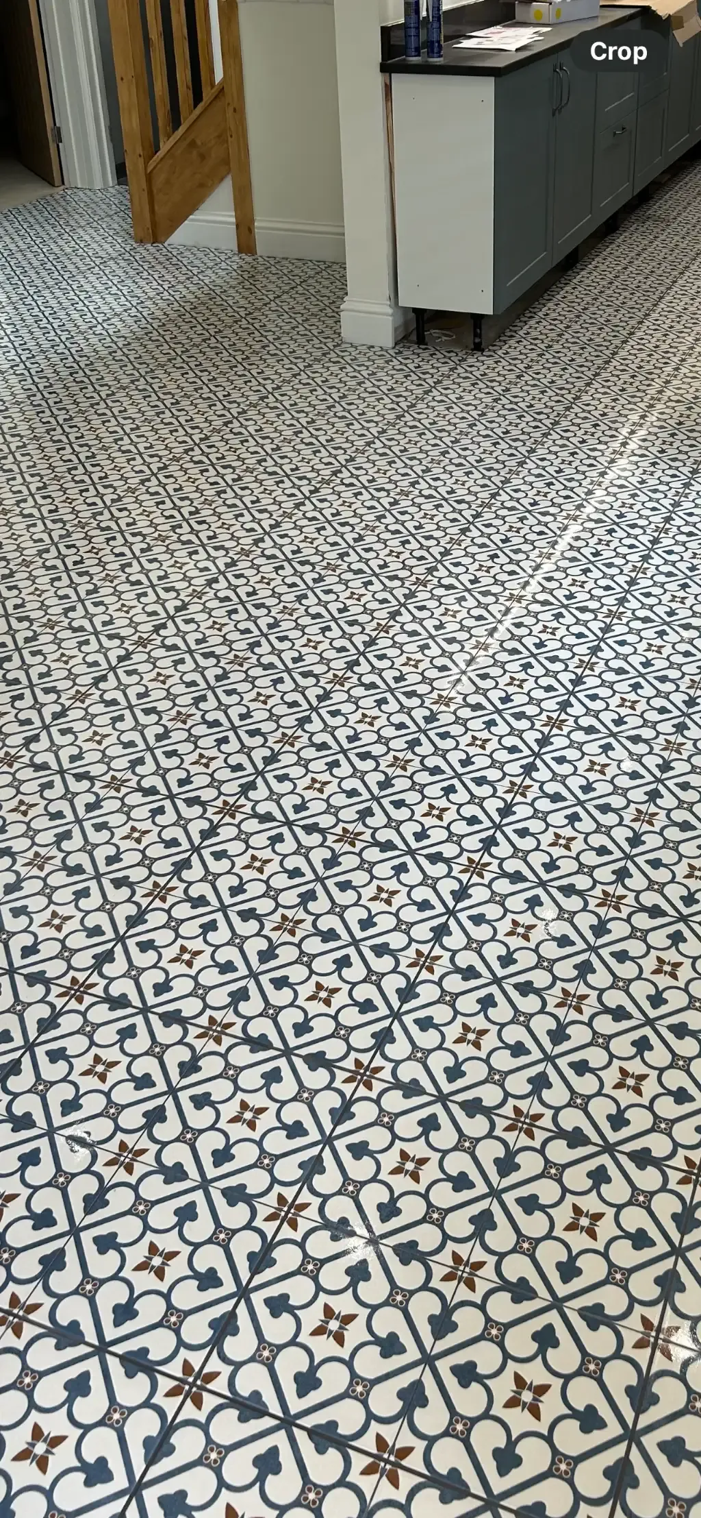 Patterned floor tiling by Prestige Tiling